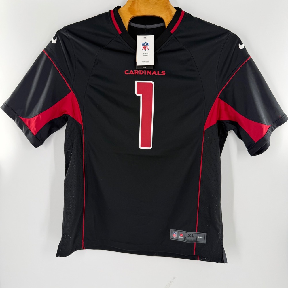 Nike NFL Arizona Cardinals Kyler Murray 1 Black Alternate Jersey Mens XL NEW